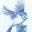 Blue Bird Cards Icon