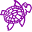 Purple Turtle Icon