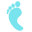 Summer Foot Icon