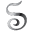 Silver Ink Print Icon