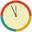 Horloge Tendance Icon