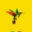 Rasta Colibri Icon