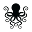 Indigo Octopus Icon