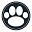 Paws Circle Icon