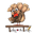 Turkey On The Table Icon
