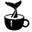 White Tale Coffee Icon
