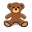 Flower Teddy Bear Icon