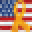 Flags on Cars Icon