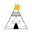 Yellow Tipi Icon