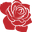 Sparkly Roses Icon
