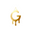 Gold Drip Jewelry Icon