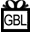 Gift Box London Icon