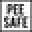 Pee Safe Icon