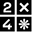 2×4 Health Icon