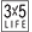 3×5 Life Icon