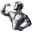Vintage Muscle Icon
