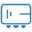 Mobile Robot Guide Icon