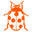 Ladybug Vintage Icon