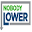 Nobody Lower Icon