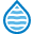 Crystal Clear Bottled Water Icon