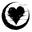 Black Heart Icon