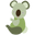 Green Koala Icon
