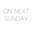 On Next Sunday Icon