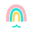 The Rainbow Mermaid Icon