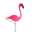 Flame and Flamingo Icon