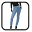 Jeans Meile Icon