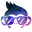Glitter Chimp Icon