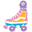 Planet Roller Skate Icon