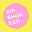 Sip Shop Eat Icon