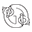 Groove Calligraphy Icon