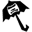 Metal Umbrella Icon