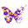 Butterfly Touch Scrubs Icon