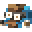 Hipster Whale Icon