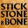 Stick Stone and Bone Icon