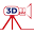 3D Broadcast Icon