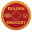 Golden Grocery Icon