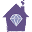 Little Crystal House Icon