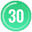 30 Day Fitness Icon