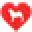 I Love Pugs Icon