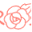 Rose carmine Icon