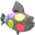 Happy Raku Fish Icon