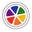 Rosy Rainbow Icon