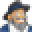 The Mensch on a Bench Icon