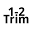 1-2-trim Icon
