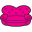 Pink Sofa Icon