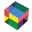 CMY Cubes Icon